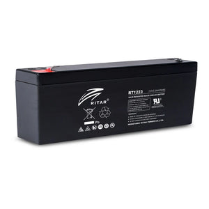 Ritar RT1223 12V 2.3Ah AGM Battery β RT Series (UPS & Alarm)