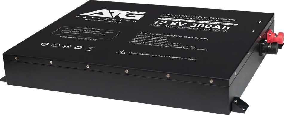 ATG 300AH Slimline LifePo4 Battery w/ Bluetooth