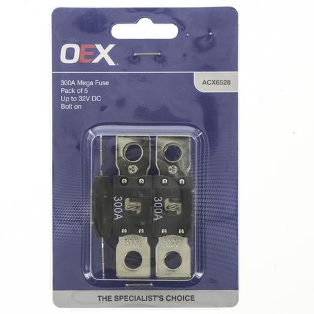 OEX Mega Fuse, 300a Bolt On - Single Pack