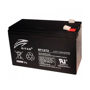 Ritar RT127.2F1 12V 7.2Ah AGM Battery β RT Series (UPS & Alarm)