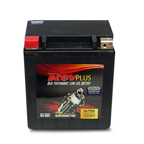 SVXT-8 Premium RevPlus Motorcycle Battery
