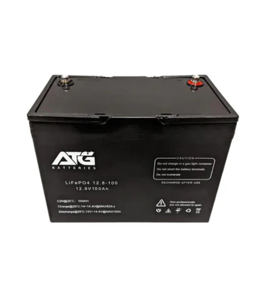 ATG Battery 100AH 12V Lithium Iron Phosphate LiFePO4 Battery With Bluetooth