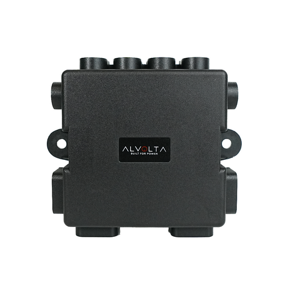 Alvolta distribution midi fuse box with 4-way AMI Midi busbar and sealable cover
