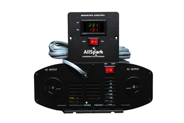 ALLSPARK 12V 2000 WATT PRO SERIES PURE SINE WAVE INVERTER