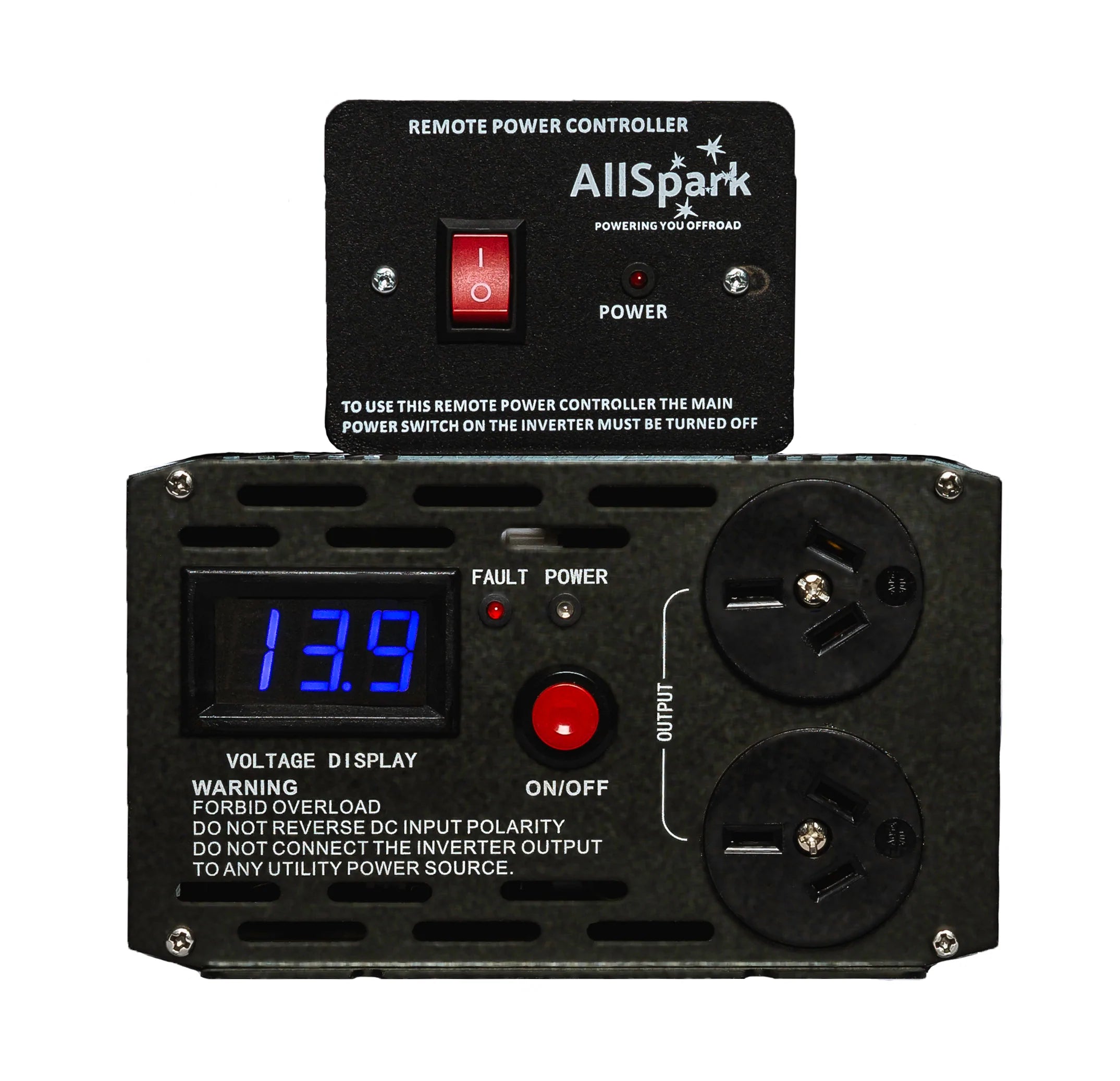 ALLSPARK 12V 1000 WATT PURE SINE WAVE INVERTER Townsville Wholesale