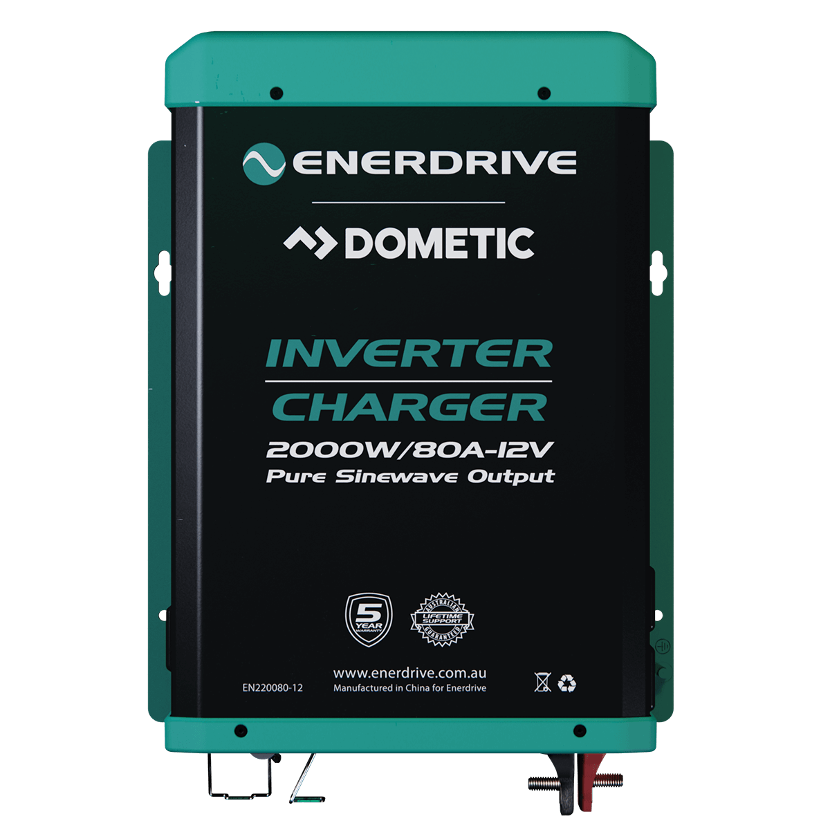 Enerdrive 2000W/80A 12V Inverter Charger Townsville Wholesale Batteries