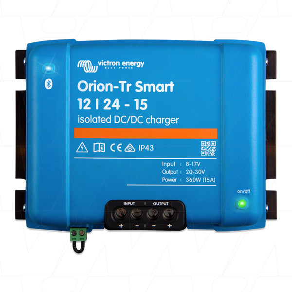 Victron Orion-Tr Smart 12/24-15A (360W) Isolated DC-DC Charger