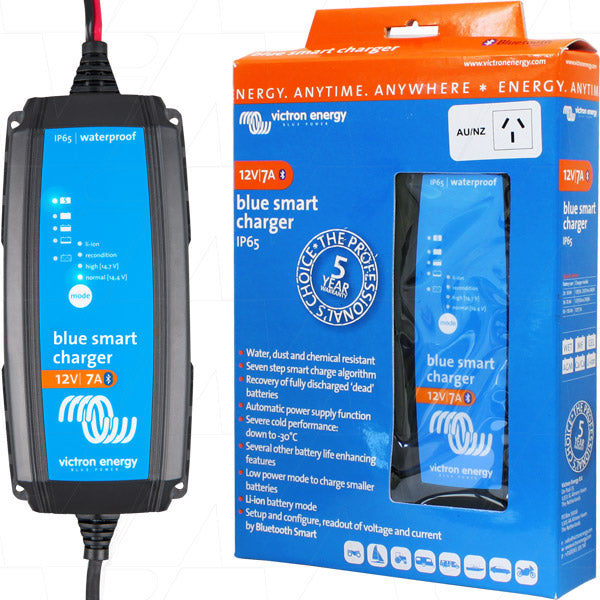Victron Blue Smart IP65s Charger 12V 7A