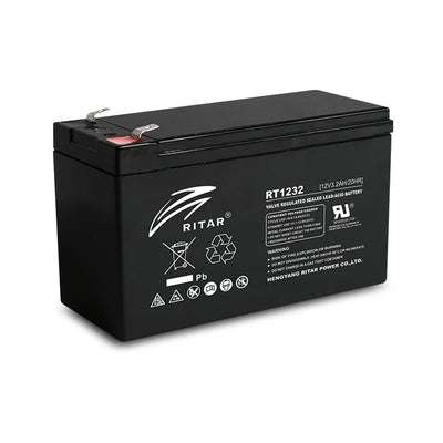 Ritar RT1232 12V 3.2Ah AGM Battery – RT Series (UPS & Alarm)