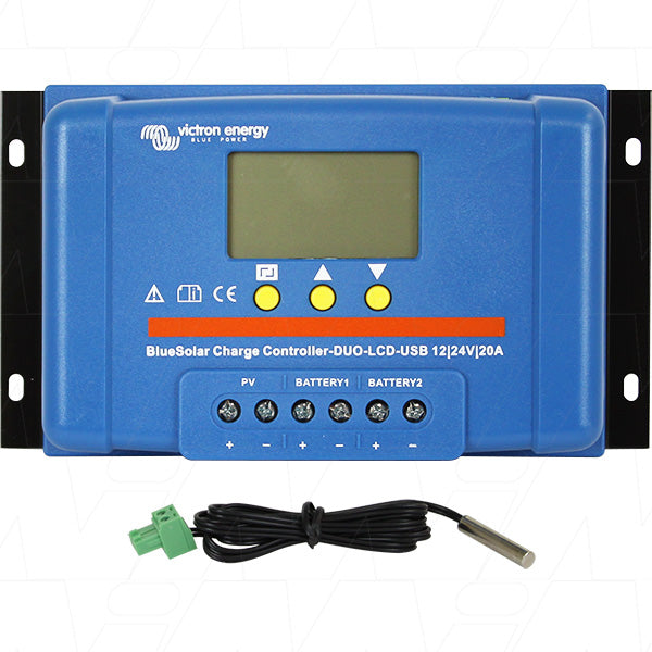 Victron BlueSolar PWM-LCD&USB 12/24V 20A Solar Charge Controller
