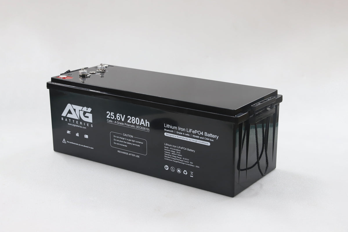 ATG 24V 280Ah lithium battery specifications
