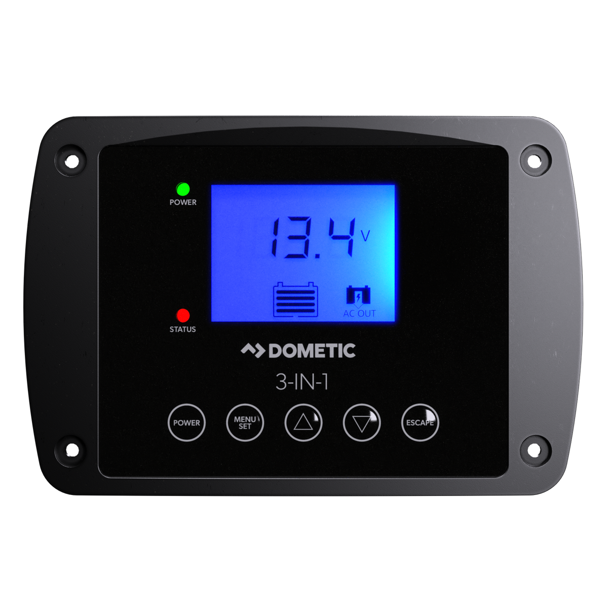 3-IN-1 charger remote LCD display