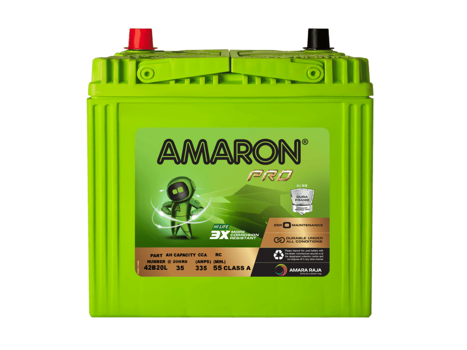 Amaron 42B20L (NS40ZL) Car Battery