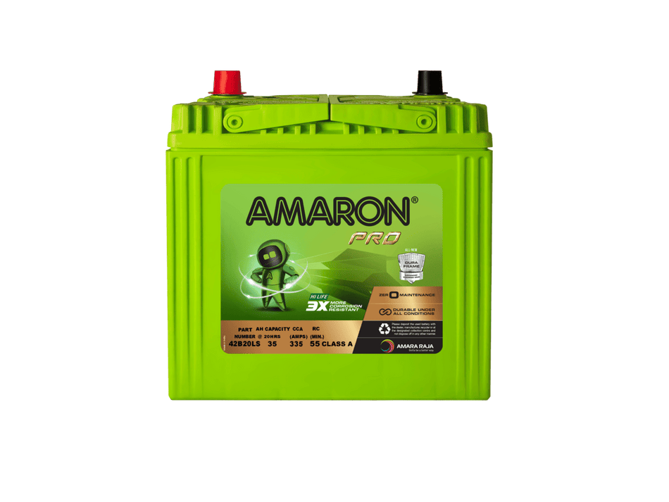 Amaron 42B20LS (NS40ZLS) Car Battery