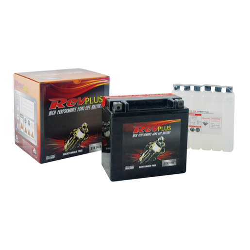 STX16-BS RevPlus Motorcycle Battery