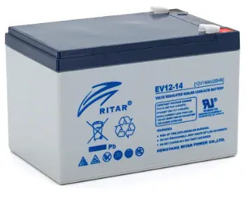 Ritar EV12-14 12V 14Ah AGM Deep Cycle Battery – EV Series