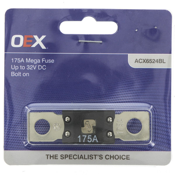 OEX Mega Fuse, 175A Bolt On - Single Pack