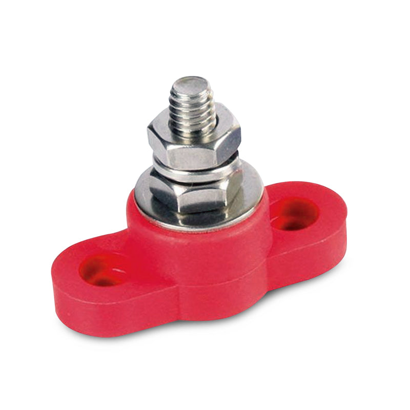 OEX 250a Single Stud Terminal M10 - Red