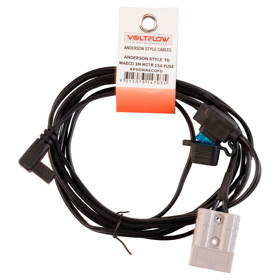 Voltflow - 10a Cig Plug To Waeco Fridge 3M