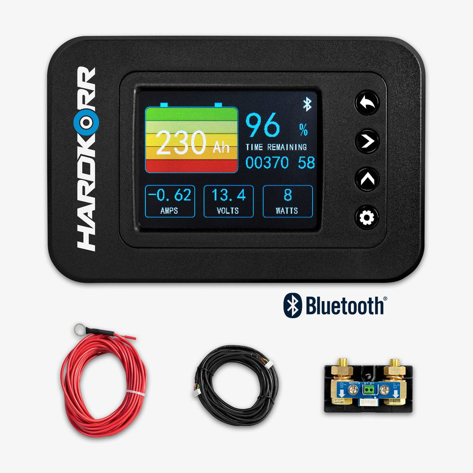 Hardkorr Bluetooth Battery Monitor with 500A shunt