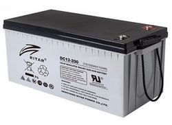 Ritar DC12-200 12V 200Ah AGM Deep Cycle Battery – DC Series