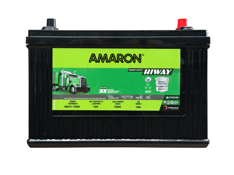 Amaron Duraframe ASG GR31 commercial truck battery