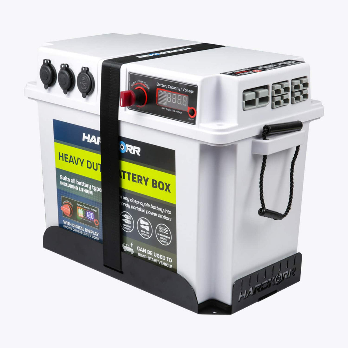 Hardkorr Heavy Duty Battery Box Tray - detail