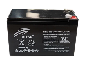 Ritar HR12-38W 12V 38W/Cell High-Rate AGM Battery – HR Series (UPS Backup)
