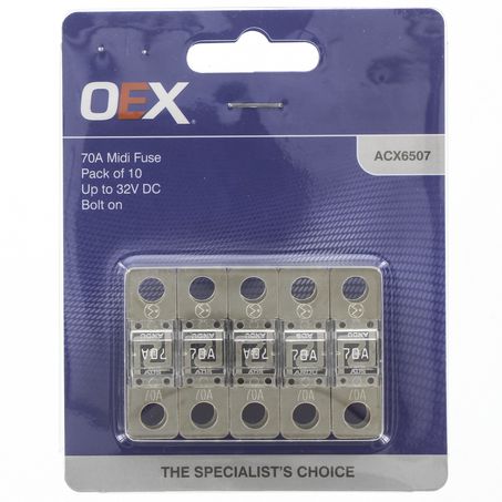 OEX Midi Fuse, 70A Bolt On