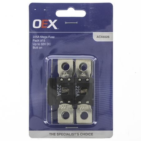 OEX Mega Fuse, 225A Bolt On - Single Pack