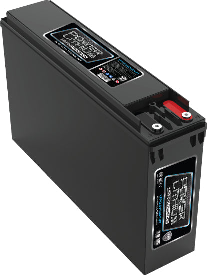 Power Lithium(LiFePO4) Battery 12.8V 110AH Deep Cycle Batteries (Slimline)