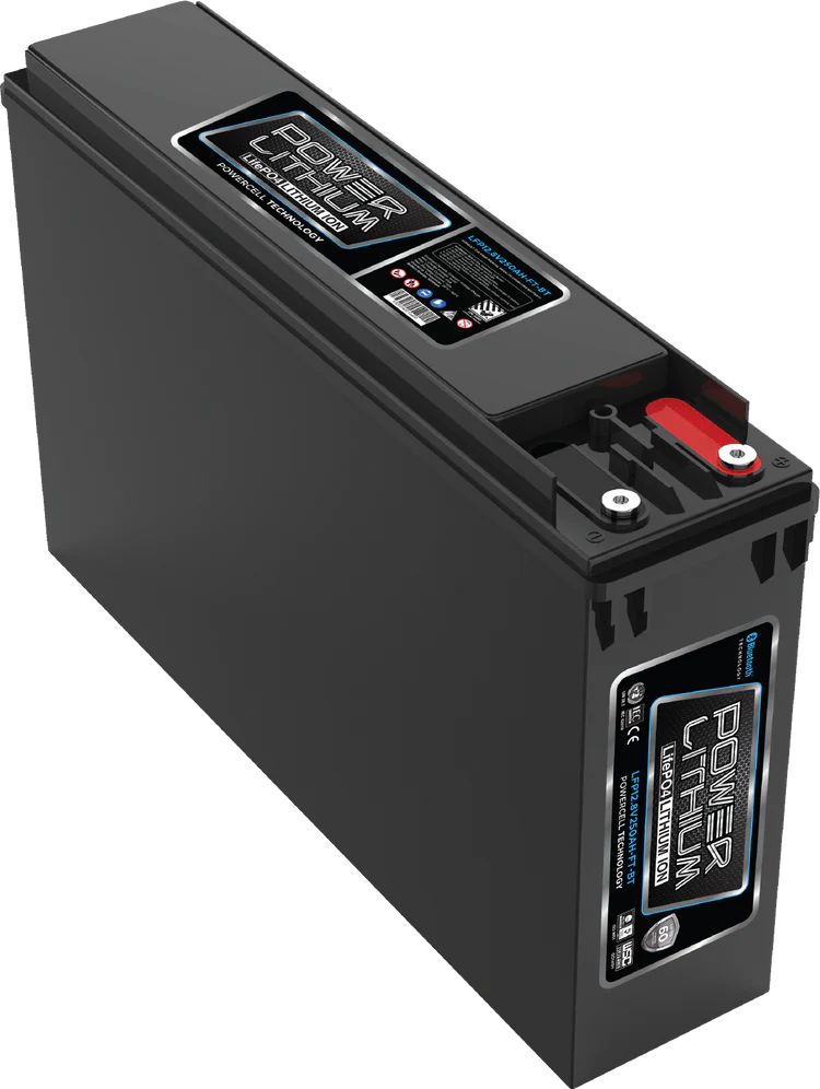 Power Lithium(LiFePO4) Battery 12.8V 300AH Deep Cycle Batteries (Slimline)