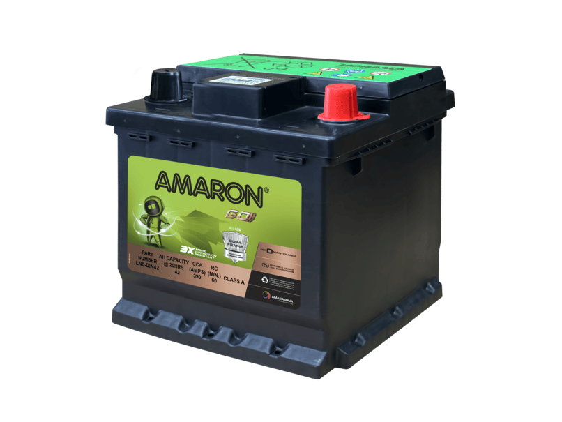 Amaron Duraframe ASG LN0 (DIN42) car battery