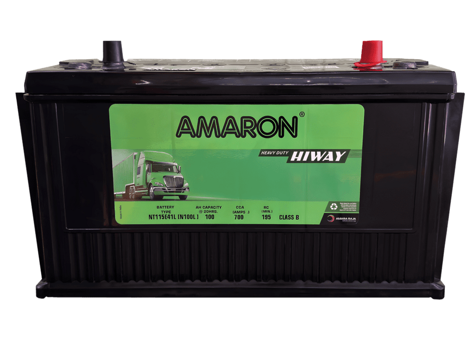 Amaron Duraframe ASG N100L commercial truck battery