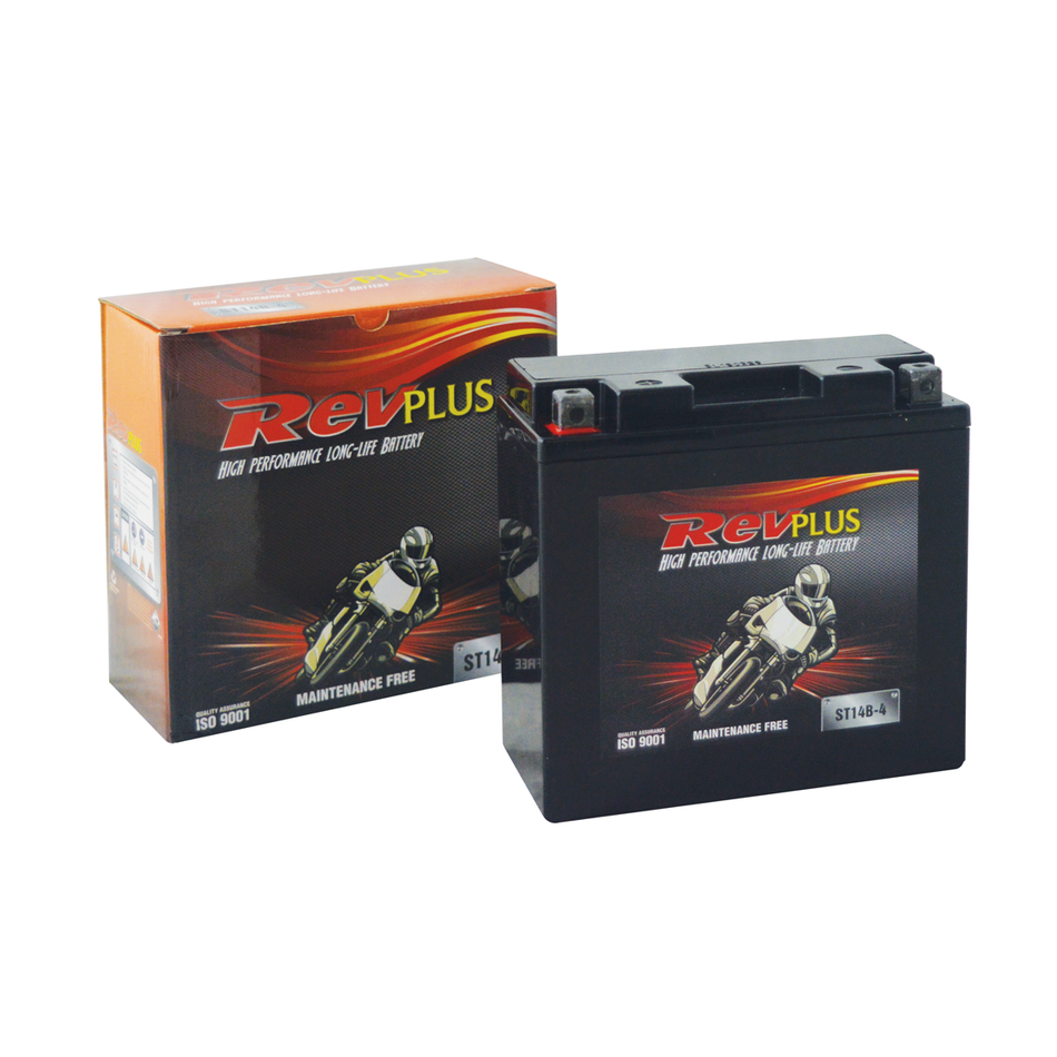 ST14B-4 Premium REV Plus Motorcycle Batteru