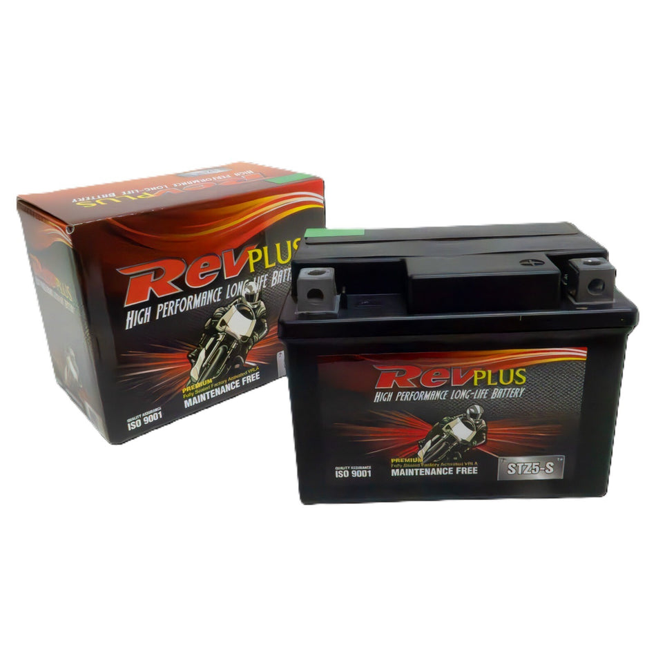 STZ5-s Premium REV Plus Motorcycle Battery