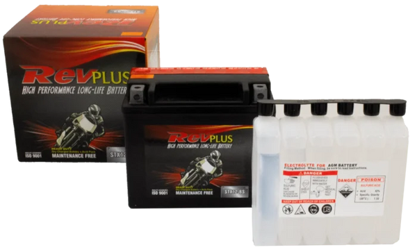 STX12-BS RevPlus Motorcycle Battery