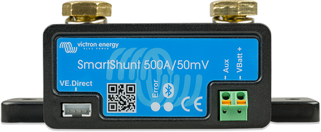 Victron SmartShunt 500A battery monitor with Bluetooth