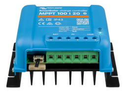 Victron SmartSolar MPPT 100/20 solar charge controller front view
