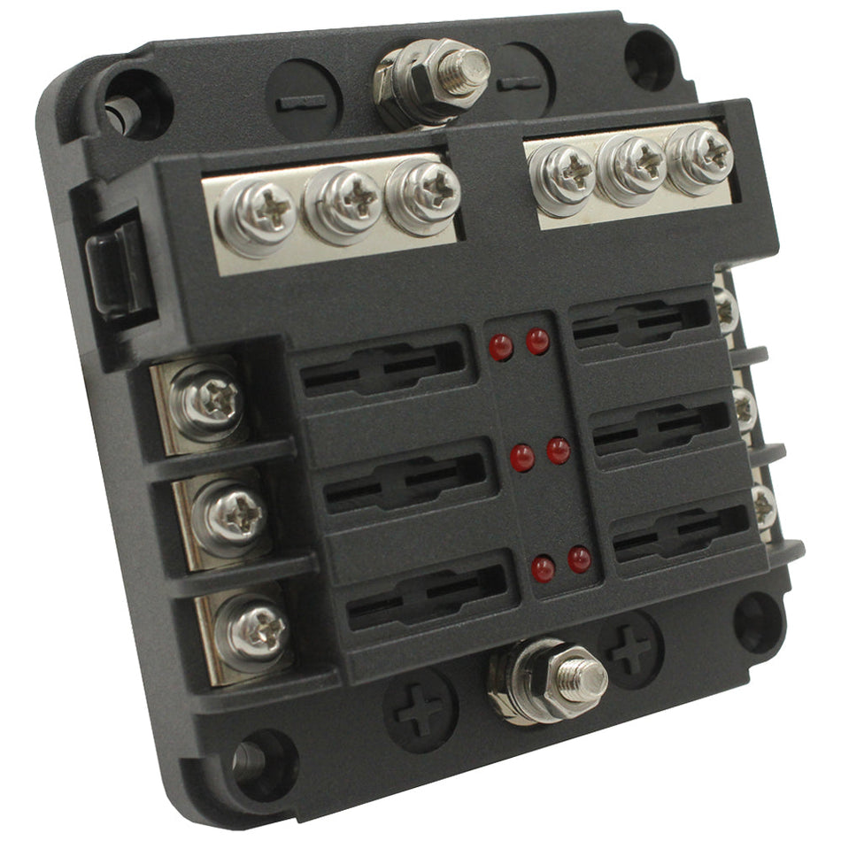 Powertech 6 Way IP66 Marine Switch Panel
