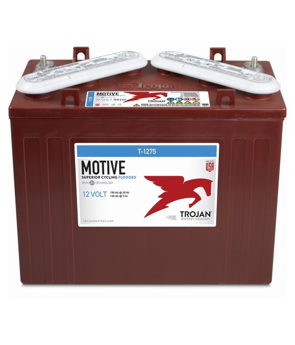 Trojan 12V 150Ah Battery T1275 — Trojan Deep‑Cycle Battery