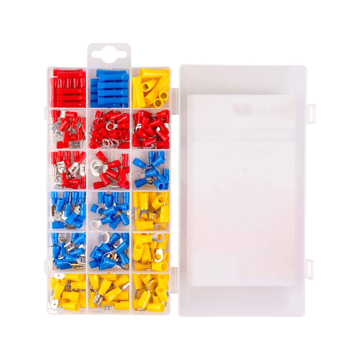 Voltflow 200 piece insulated terminal kit contents