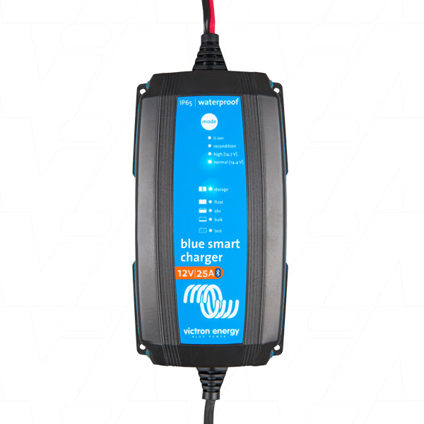 Victron Blue Smart IP65 Charger 24V 13A with DC connector and clamps