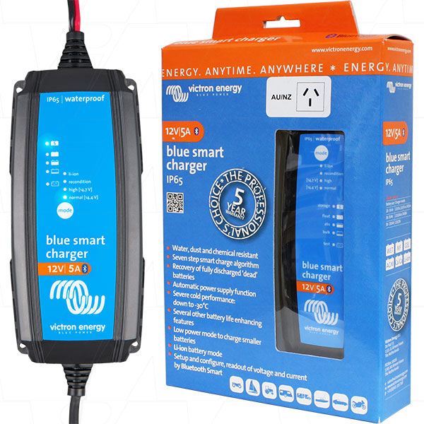 Victron Blue Smart IP65s Charger 12V 5A