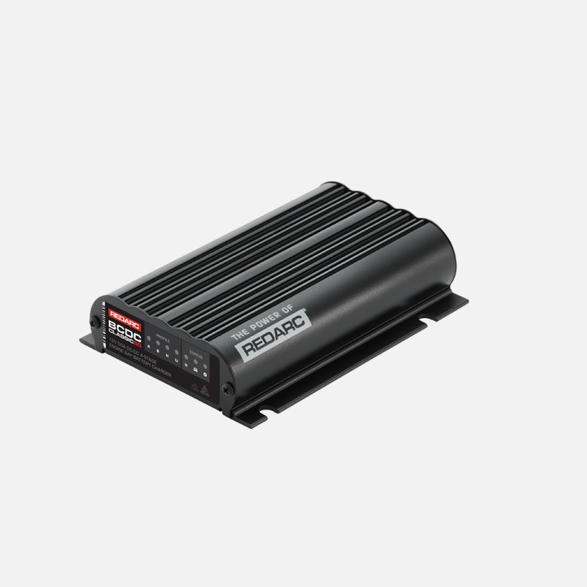 REDARC BCDC1250D 50A DC-DC battery charger with MPPT solar