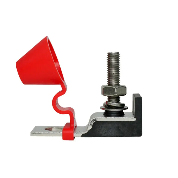Alvolta single MRBF battery terminal fuse holder with M8 stud and cover