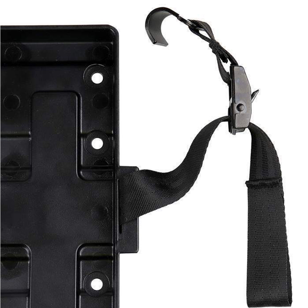 KickAss Battery Box Tray with straps