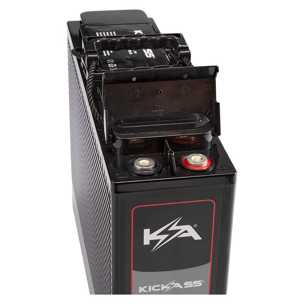 KickAss 12V 120Ah AGM Slimline Deep Cycle Battery