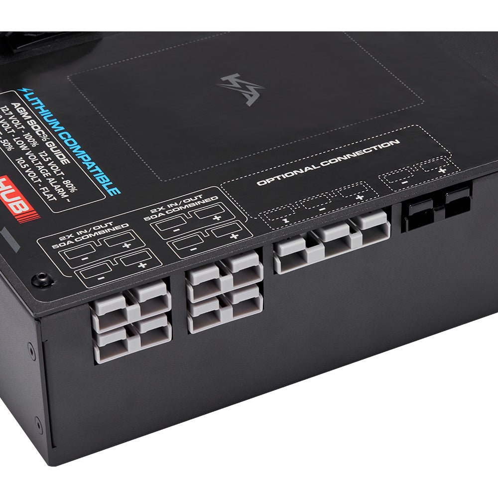 KickAss 12V Control Hub / Panel detail