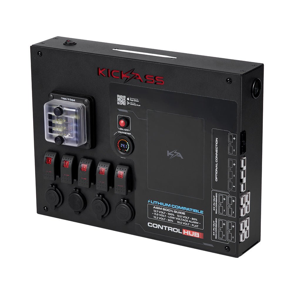 KickAss 12V Control Hub / Panel
